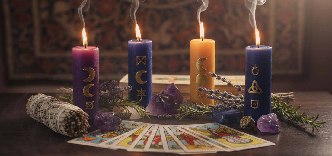 🌙 The Magic of Arcana Candles - When Flame Meets Tarot