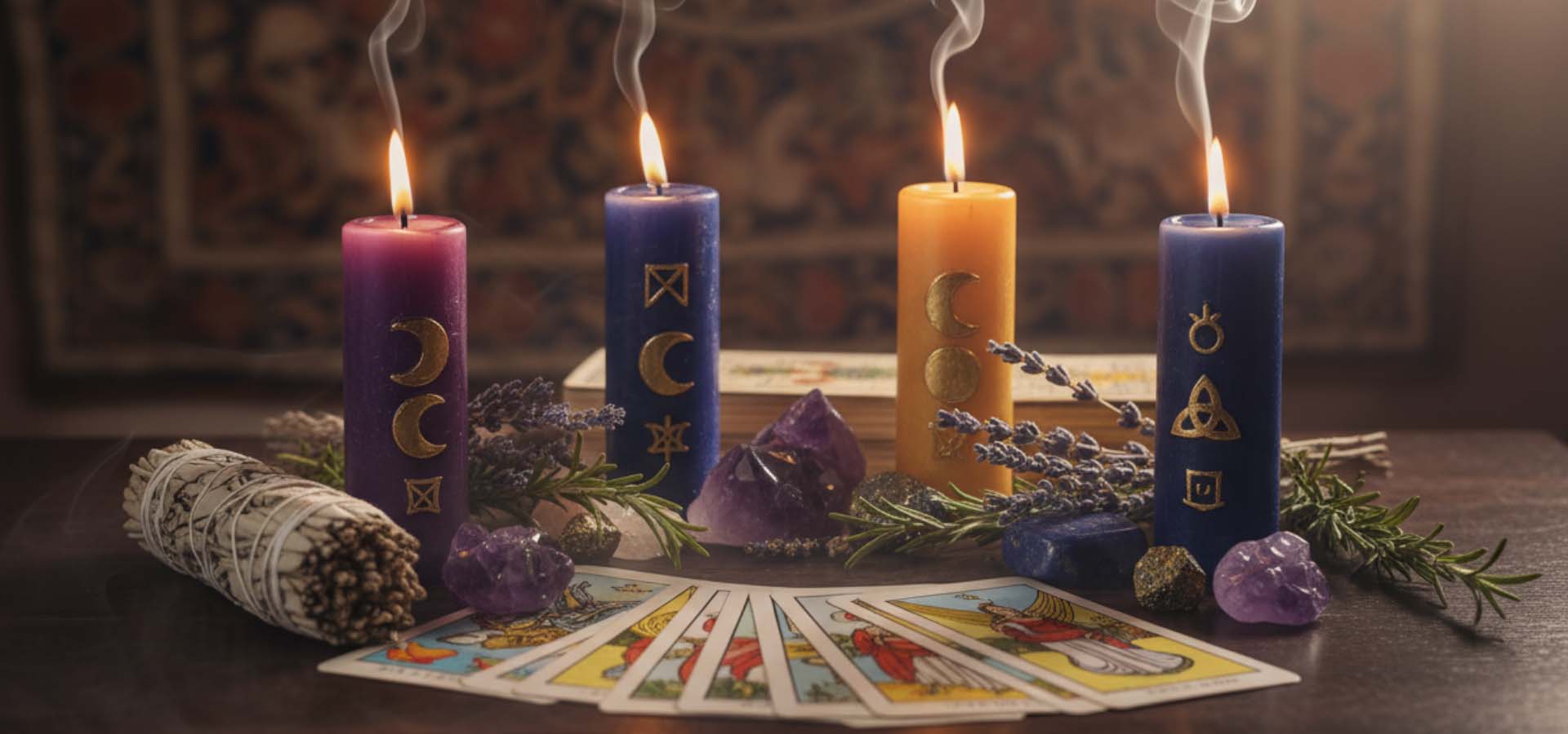 🌙 The Magic of Arcana Candles - When Flame Meets Tarot
