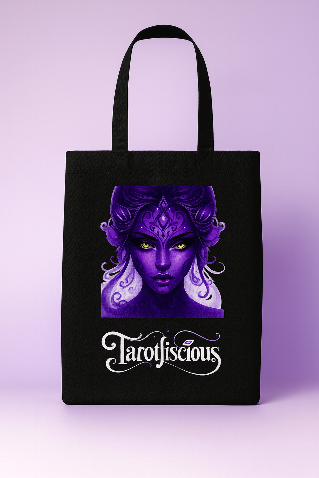 The Enchanted Witch Tote (Black-White)