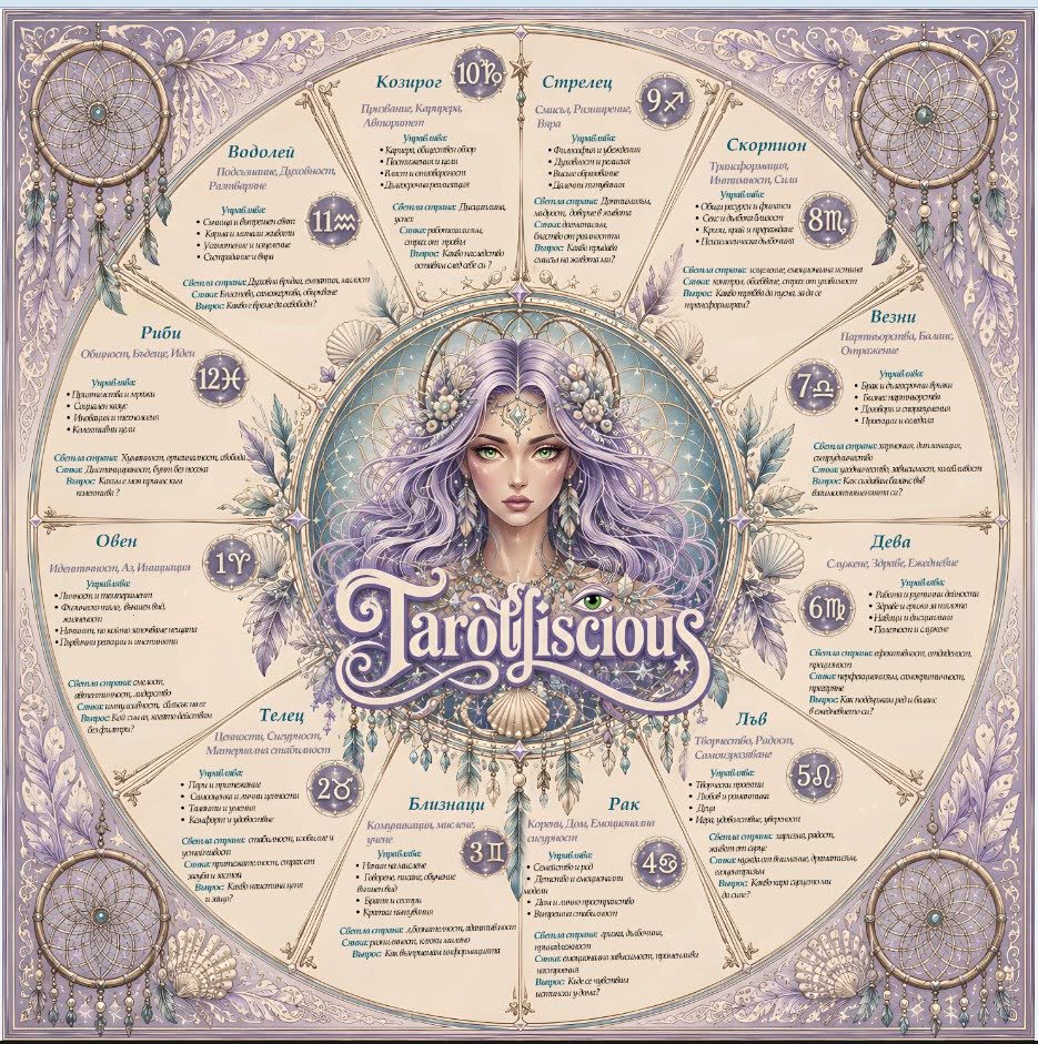 Sovereign of Wisdom tarot cloth