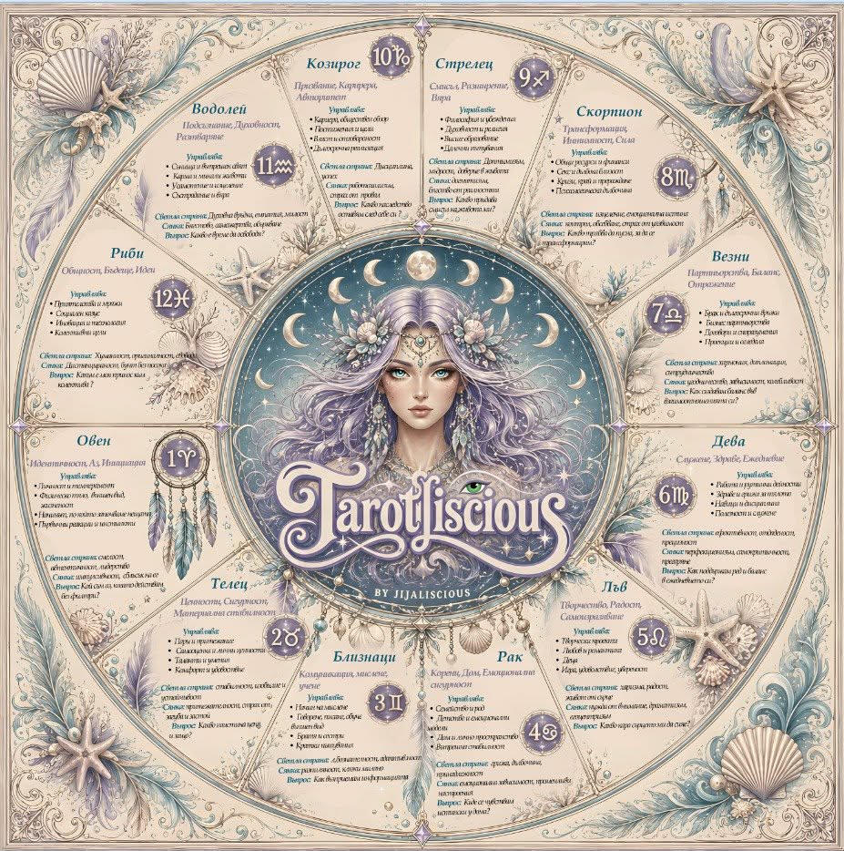 Moonlit Insights tarot cloth